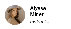 Alyssa Miner, Instructor