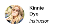 Kinnie Dye, Instructor